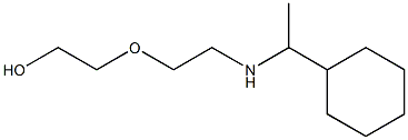2-(2-((1-cyclohexylethyl)amino)ethoxy)ethan-1-ol Structure