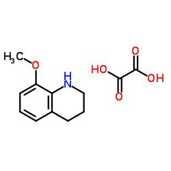 8-Methoxy-1,2,3,4-tetrahydroquinoline ethanedioate (1:1)结构式