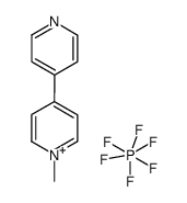 1-methyl-4,4'-bipyridinium hexafluorophosphate结构式