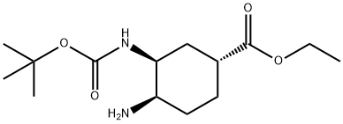 (1R,3S,4R)-4-氨基-3-{[(叔丁氧基)羰基]氨基}环己烷-1-羧酸乙酯图片