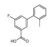 5-FLUORO-2'-METHYL-[1,1'-BIPHENYL]-3-CARBOXYLIC ACID结构式