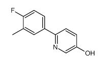 6-(4-fluoro-3-methylphenyl)pyridin-3-ol Structure