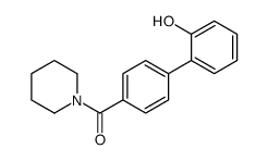 [4-(2-hydroxyphenyl)phenyl]-piperidin-1-ylmethanone Structure