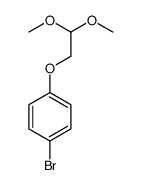 4-(2,2-DIMETHOXYETHOXY)BROMOBENZENE structure