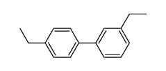 3,4'-di-ethylbiphenyl Structure