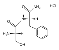 L-SERYL-L-PHENYLALANINAMIDE HYDROCHLORIDE结构式