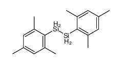 (2,4,6-trimethylphenyl)-(2,4,6-trimethylphenyl)silylsilane结构式