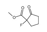 Cyclopentanecarboxylic acid, 1-fluoro-2-oxo-, methyl ester (9CI)结构式