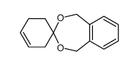 1,5-dihydrospiro[benzo[e][1,3]dioxepine-3,1'-cyclohexan]-3'-ene Structure