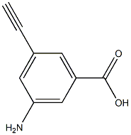 3-Amino-5-ethynylbenzoic acid Structure