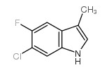 6-CHLORO-5-FLUORO-3-METHYLINDOLE picture