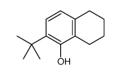 2-tert-butyl-5,6,7,8-tetrahydronaphthalen-1-ol Structure