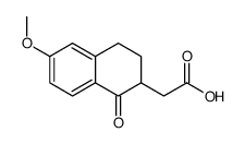 6-METHOXY-1-OXO-1,2,3,4-TETRAHYDRONAPHTHALEN-2-YL)ACETIC ACID picture