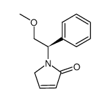 1-((R)-2-Methoxy-1-phenyl-ethyl)-1,5-dihydro-pyrrol-2-one Structure