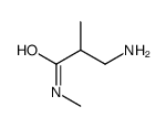 3-amino-N,2-dimethylpropanamide(SALTDATA: HCl)结构式