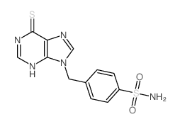 Benzenesulfonamide,4-[(1,6-dihydro-6-thioxo-9H-purin-9-yl)methyl]- picture