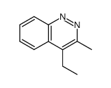 4-Ethyl-3-methylcinnoline结构式