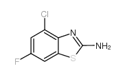 2-BENZOTHIAZOLAMINE, 4-CHLORO-6-FLUORO- picture