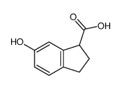 6-hydroxy-2,3-dihydro-1H-indene-1-carboxylic acid picture