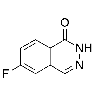 6-氟酞嗪-1(2H)-酮结构式