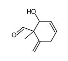 3-Cyclohexene-1-carboxaldehyde, 2-hydroxy-1-methyl-6-methylene- (9CI)结构式