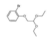 1-Bromo-2-(2,2-diethoxyethoxy)benzene structure