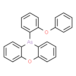 10-[2-(Phenyloxy)phenyl]-10H-phenoxarsine结构式