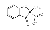 3(2H)-Benzofuranone, 2-methyl-2-nitro- Structure