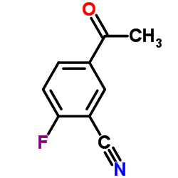 5-Acetyl-2-fluorobenzonitrile Structure