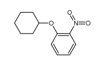 2-cyclohexyloxynitrobenzene结构式