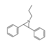 TRANS-2 3-DIPHENYL-1-PROPYLAZIRIDINE Structure