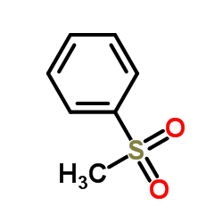 Methyl phenyl sulfone Structure