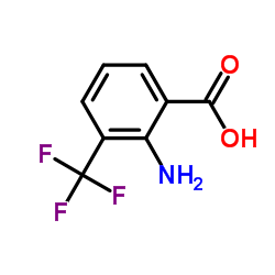 2-Amino-3-(trifluoromethyl)benzoic acid Structure