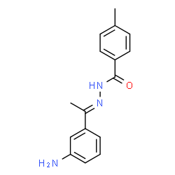 4-METHYL-BENZOIC ACID [1-(3-AMINO-PHENYL)-ETHYLIDENE]-HYDRAZIDE图片