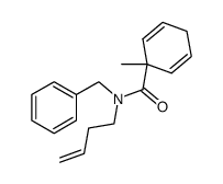 N-benzyl-N-but-3-enyl-(1-methyl)cyclohexa-2,5-diene-1-carboxamide Structure