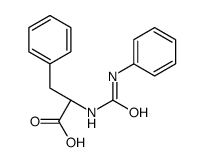 (2S)-3-phenyl-2-(phenylcarbamoylamino)propanoic acid Structure