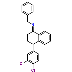 (E)-N-Benzyl Sertraline Structure