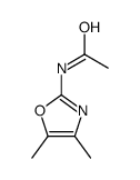 N-(4,5-Dimethyl-2-oxazolyl)acetamide Structure