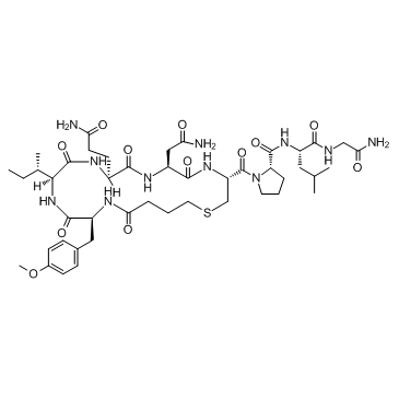 Carbetocin Acetate Structure