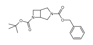 (1R,5S)-3-benzyl 6-tert-butyl 3,6-diazabicyclo[3.2.0]heptane-3,6-dicarboxylate图片