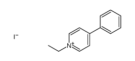 1-ethyl-4-phenylpyridinium iodide结构式