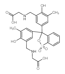 甘氨酸邻甲酚红结构式