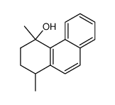 1,4-dimethyl-4-hydroxy-1,2,3,4-tetrahydrophenanthrene结构式