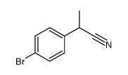 2-(4-Bromophenyl)propanenitrile Structure