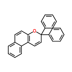 3,3-Diphenyl-3H-benzo[f]chromene structure