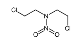 N,N-bis(2-chloroethyl)nitramide Structure