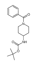 tert-butyl (1-benzoylpiperidin-4-yl)carbamate图片