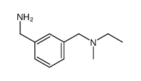 N-{[3-(aminomethyl)phenyl]methyl}-N-methylethanamine structure