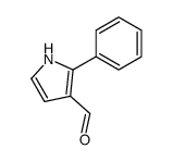 2-phenyl-1H-pyrrole-3-carbaldehyde Structure