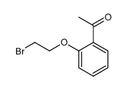 2-(2-acetylphenoxy)-1-bromoethane结构式